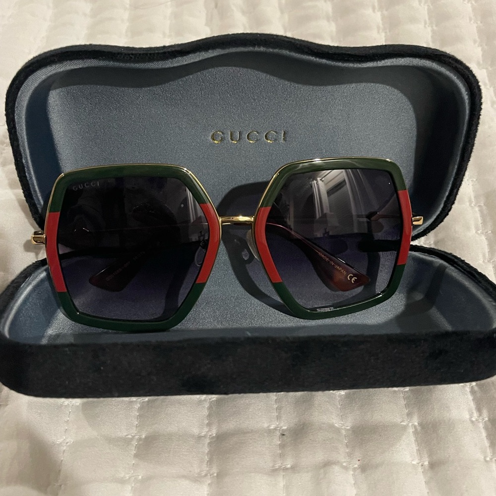 Women Gucci Metal Sunglasses